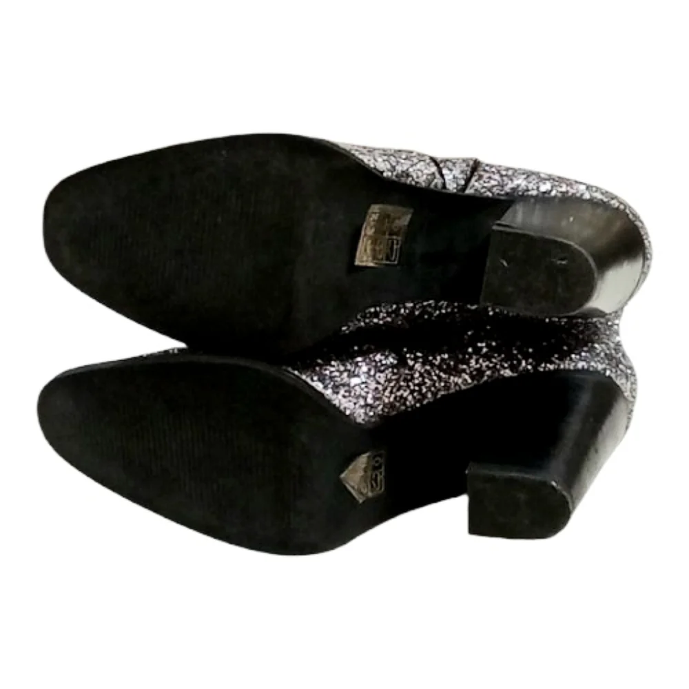 Idyllwind Miranda Lambert Stop and Stare Booties Silver Glitter Size 7